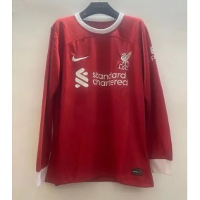 Prima Maglia Liverpool 2023/2024 Manica Lunga